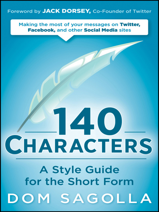 Title details for 140 Characters by Dom Sagolla - Available